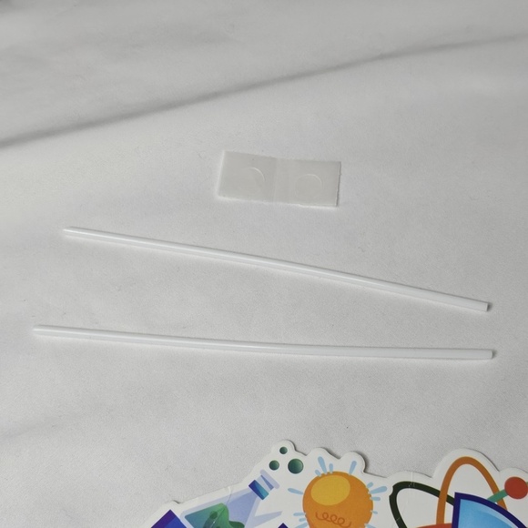 New 25pc 3rd Birthday Party Scientist Science Lab Chemistry Cupcake Toppers Pick - Picture 6 of 7